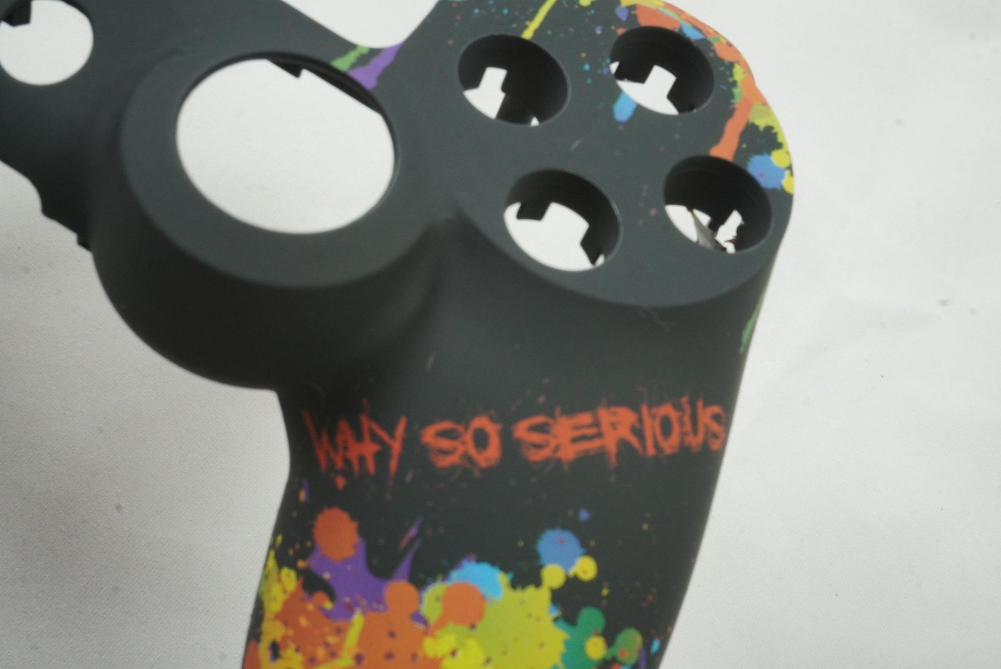 LOT 25 Joker Soft Touch Front Face Shell For PS4 Controller For current gen - Mike's Accessories and More