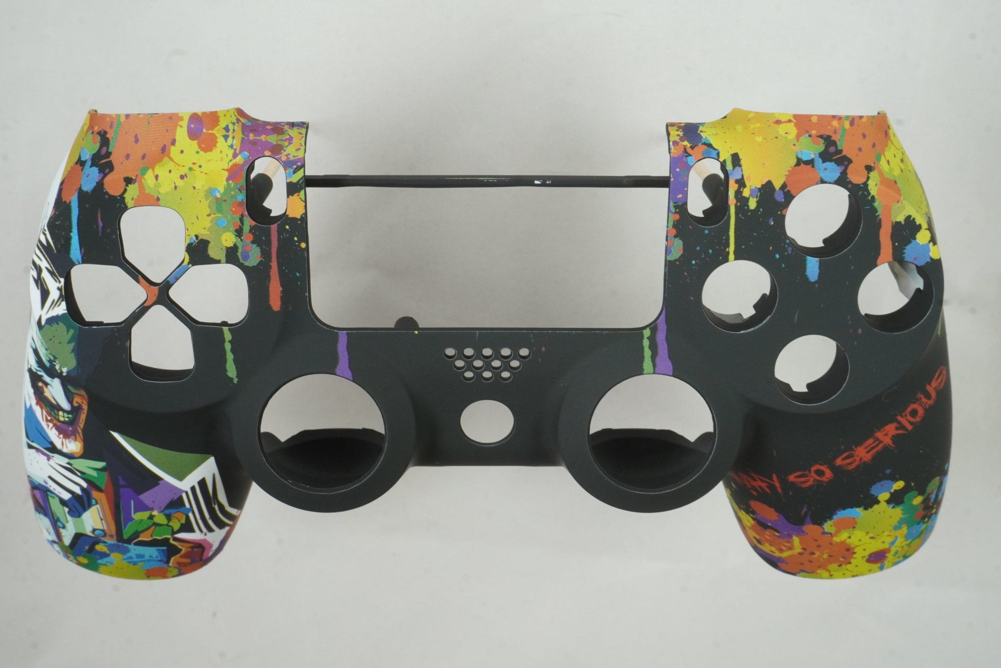 LOT 25 Joker Soft Touch Front Face Shell For PS4 Controller For current gen - Mike's Accessories and More