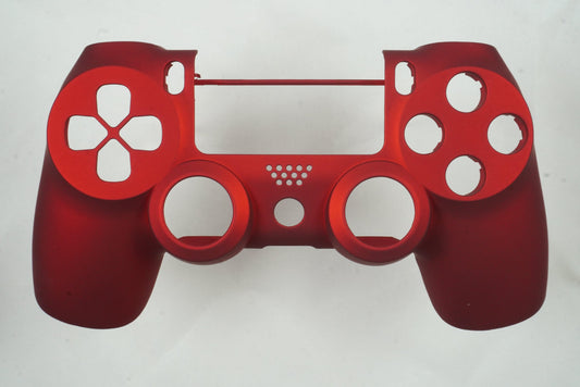 Soft Touch Red Front Face Shell For PS4 Controller For current gen - Mike's Accessories and More