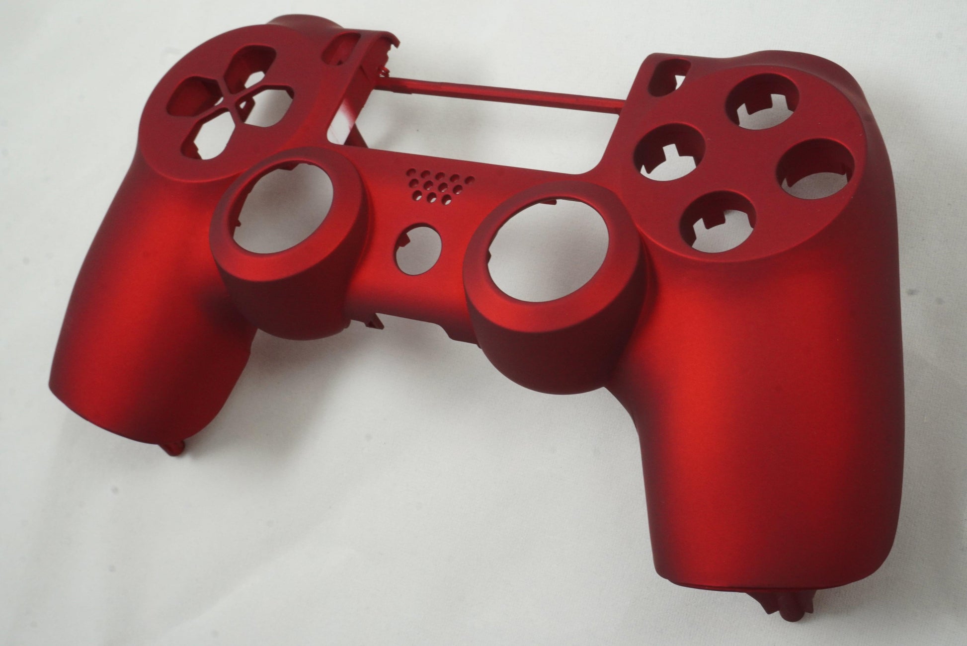 Soft Touch Red Front Face Shell For PS4 Controller For current gen - Mike's Accessories and More