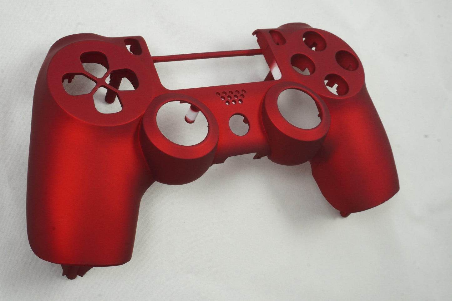 Soft Touch Red Front Face Shell For PS4 Controller For current gen - Mike's Accessories and More